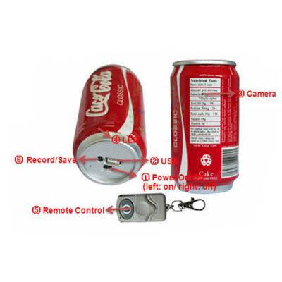 Spy Coca Cola Can Camera in Mumbai